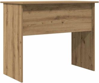 vidaXL Scrivania Rovere Artigianale 90x50x74 cm in Legno Multistrato - Vidaxl