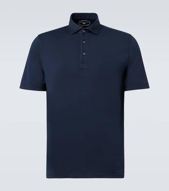 Fedeli Cotton polo shirt