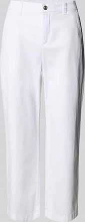 M.A.C Caprihose mit Paspeltaschen am Gesäß in Weiss, Größe 32