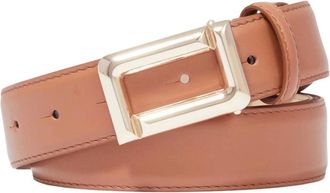 Lancel Ang&egrave;le Riem - Dames - Accessoires - Bruin - Maat: 115 CM Leer