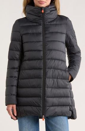 Save The Duck Linnea Puffer Jacket in Black at Nordstrom Rack, Size 1(S)