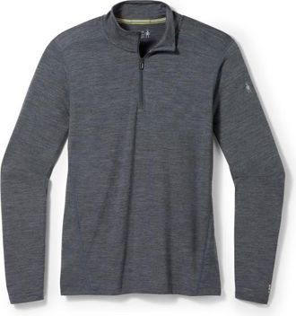 Smartwool Classic All-Season Merino Base Layer 1/4 Zip Boxed Merinounterwäsche für Herren | blau