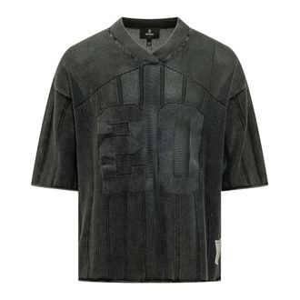 Represent Training T-Shirts, male, Gray, Size: M Knitted Varsity Jrsy