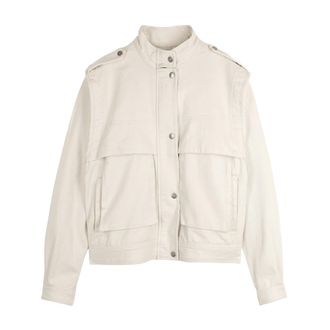 Isabel Marant Edany Jacket - female - Isabel Marant - Light Jackets - Beige - 2XS - Jackets