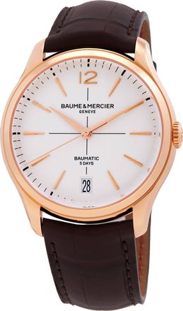 Baume & Mercier Clifton Automatic Silver Dial Mens Watch 10802