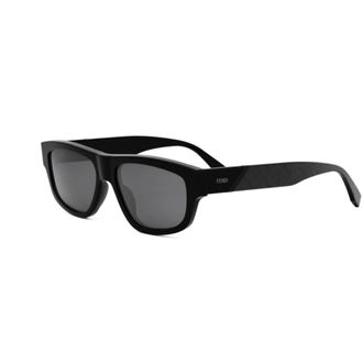 Fendi Sunglasses, unisex, Black, 56 MM, Stylish Model Eyewear