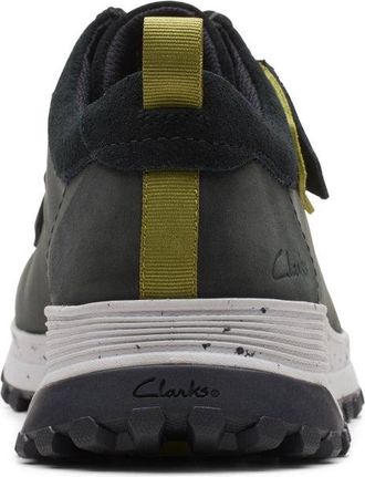 Clarks Mens Atl Trek Wally Sneakers Black Nubuck Uppers Rubber