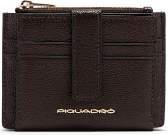 Piquadro Patricia Portemonnee - Dames - Portefeuilles - Bruin - ONE Size - Leer - Accessoires