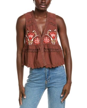 Free People Bali Vine Whispers Top