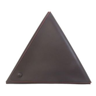 Bottega Veneta Dark Brown Leather Clutch Bag (Pre-Owned)