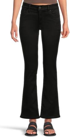 Kut from the Kloth Petite Natalie Bootcut Womens Jeans Black 1 : 16P 30, Cotton/Denim/Spandex