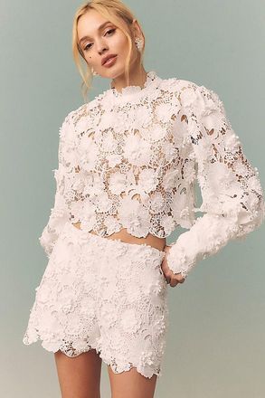 Bardot Georgia Lace Top