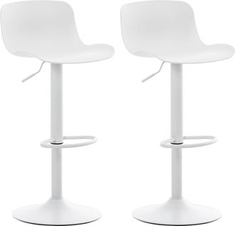 Clp Clp - Set 2 Taburetes De Bar Almada Blanco
