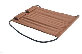 Concept Usine Cama de jard&iacute;n y tumbona mecedora para 2 personas chocolate