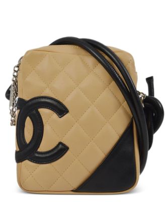 Chanel 2003 Cambon Ligne crossbody bag - Neutrals