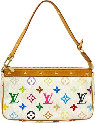 Louis Vuitton Blanc Pouch (Pre-Owned)