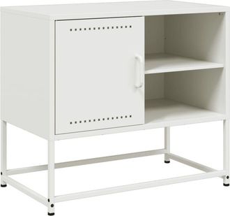 vidaXL Vidaxl - Mueble para tv de acero verde oliva 100,5x39x60,5 cm