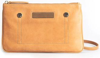 Clio Goldbrenner Mini Klassieke Handtassen Kamel - Dames - Schoudertassen - Bruin - ONE Size - Tassen