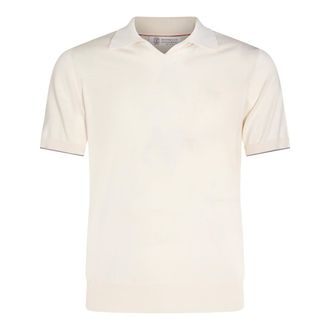 Brunello Cucinelli T-Shirts And Polos English White
