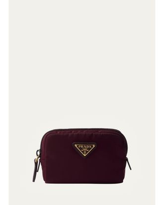 Prada Vela Re-Nylon Pouch Bag