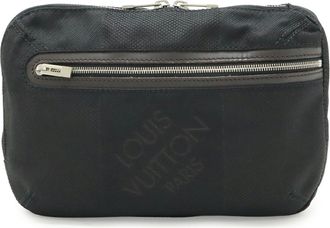 Louis Vuitton Black Canvas Sling Bag (Pre-Owned)