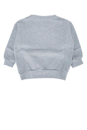 Bobo Choses Boys Friends A Pickle Sweatshirt Heathergrey Organic Cotton T-Shirt T-shirts And Polos