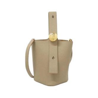 Loewe Pre-owned Bucket Bag - Dames - Vintage Tas - Beige - ONE Size - Leer - Vintage