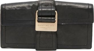Givenchy Portafoglio in pelle con fibbia - Verde