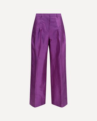 Sara Roka Pantaloni Charlene in taffet&agrave; Woman 42