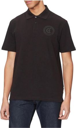 Just Cavalli T-shirts en Polos Zwart - Heren - Polos - Zwart - S - Tops