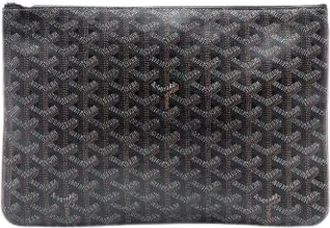 Goyard Pre-owned Clutches, female, Black, Size: ONE SIZE Pre-owned Vintage Fabric Clutch