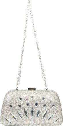 Lauren Lorraine Shana Clutch in Silver at Nordstrom