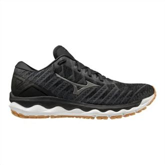 Mizuno Womens Wavesky Waveknit 4 Running Shoes In Dark Shadow