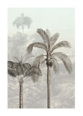 Komar Bild »Jungle Panorama« Natur 1 Stk. tlg. Wandbild zur Dekoration - ohne Rahmen