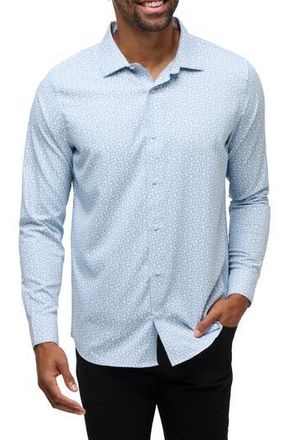 Travis Mathew Country Mile Floral Button-Up Shirt in White at Nordstrom Rack, Size Xxx-Large