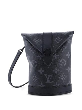 Louis Vuitton Envelope Pouch Monogram Eclipse Canvas shoulder bag - Nero