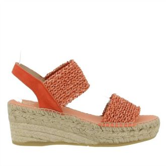 Juncal Aguirre Womens Oman Sandal In Orange