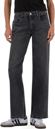 Kut from the Kloth Selena Low Rise Baggy Straight Leg Jeans in Fateful at Nordstrom, Size 00P