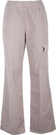 PANICALE Velvet Pink Cargo Trousers