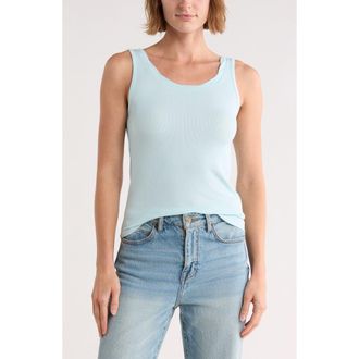 Splendid Chiara Crop Tank in Mint Green at Nordstrom Rack, Size X-Large