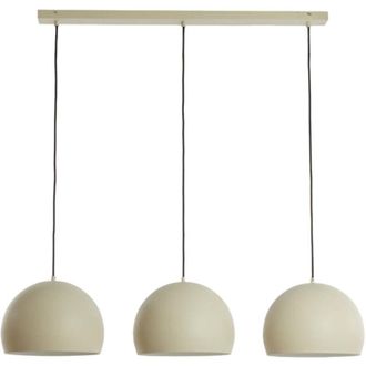 Light & Living Light&living - lampada a sospensione - Jaicey - beige - metallo