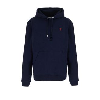 Ami Sudadera con capucha Ami de Coeur - Sweatshirts & Hoodies - Hombre - Azul - 2XL