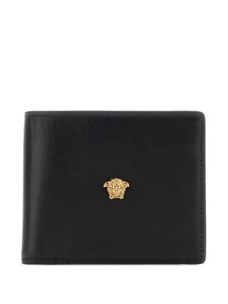 Versace La Medusa leather wallet - Black