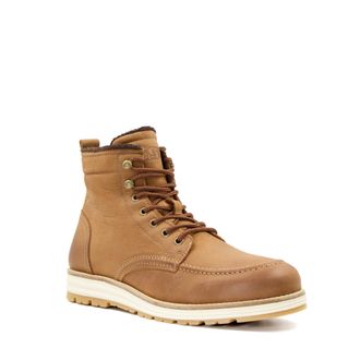 Dune London Mens Crannes - Casual Lace Up Hiker Boots - Tan Leather (archived) - Size UK 7