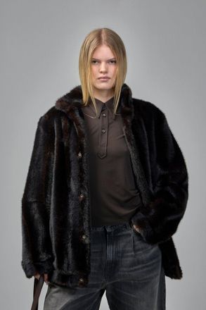 Maison Margiela Faux Fur Jacket