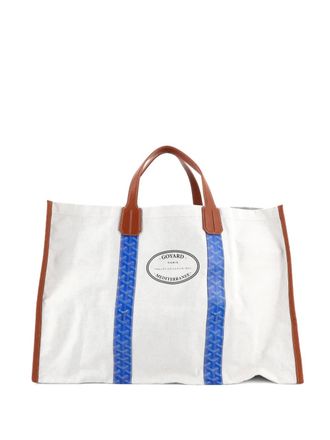 Goyard Mediterranee Saint-Tropez Reversible Coated Canvas tote bag - Blue