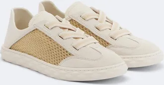 Jimmy Choo London Diamond Light Flex suede sneakers