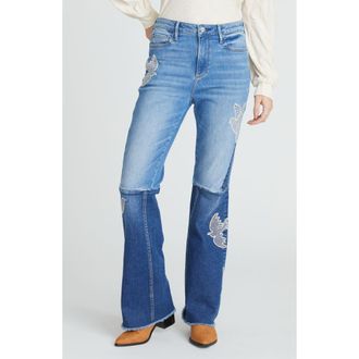 Free People Benita Dove Love Wide Leg Jeans in Medium Wash at Nordstrom Rack, Size 25