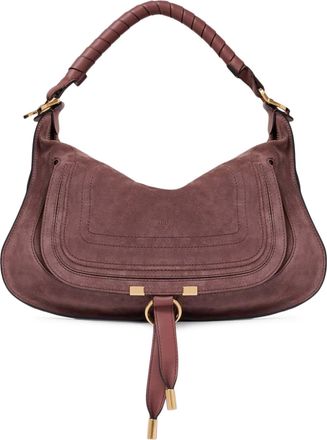 Chlo&eacute; MARCIE SMALL SUEDE SHOULDER BAG - Chloe - Woman