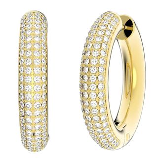 Swarovski Paar Creool Oorbellen Dextera- 5618305 - Dames - Oorbellen - Geel - ONE Size - Accessoires